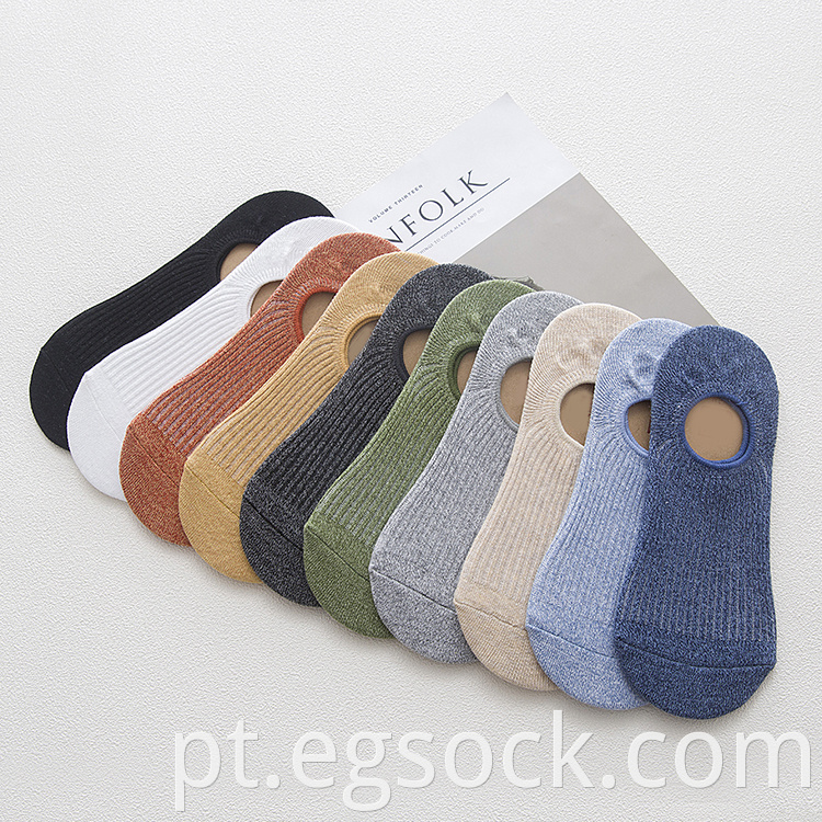 silicone no show socks